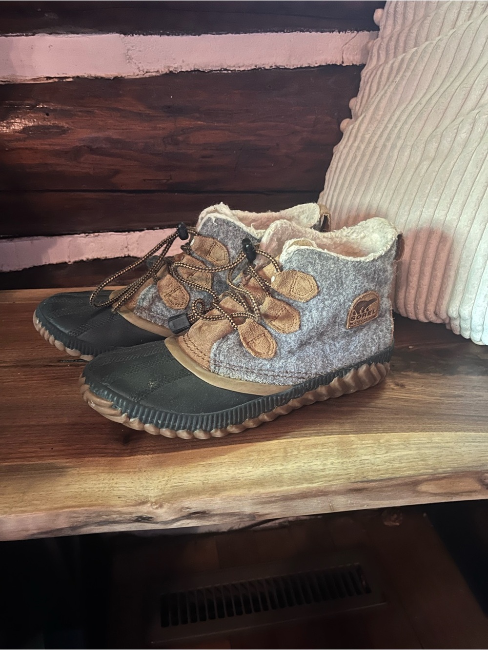 Sorel Fleece Winter Duck Boots